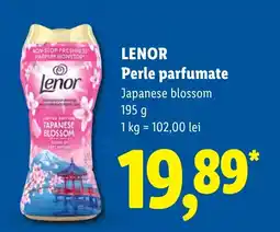 Lidl Lenor Perle parfumate Ofertă