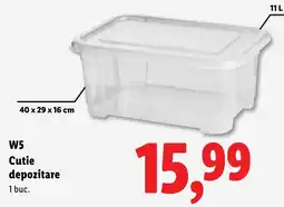 Lidl W5 Cutie depozitare Ofertă