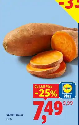 Lidl Lidl cartofi dulci Ofertă