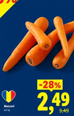 Lidl Morcovi Ofertă