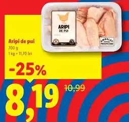 Lidl Aripi de pui Ofertă