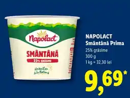 Lidl Napolact Smântână Prima Ofertă