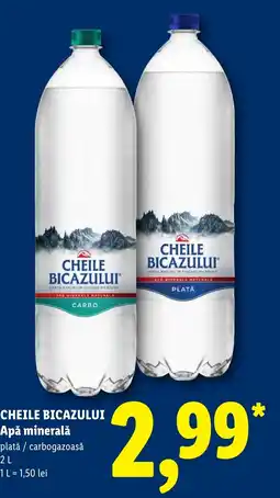 Lidl Cheile Bicazului Apă minerală Ofertă