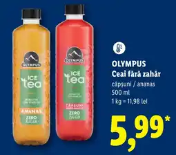 Lidl Olympus ceai fără zahăr Ofertă