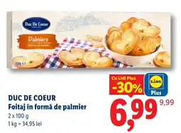 Lidl Duc De Coeur Foitaj în formă de palmier Ofertă