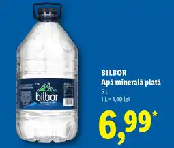 Lidl Bilbor Apă minerală plată Ofertă