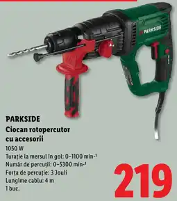 Lidl Parkside ciocan rotopercutor cu accesorii Ofertă