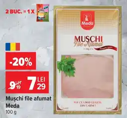 Carrefour Meda mușchi file afumat Ofertă