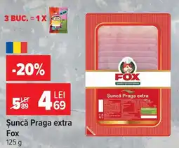 Carrefour Fox șuncă praga extra Ofertă