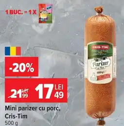 Carrefour Cris-Tim mini parizer Ofertă