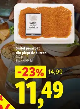 Lidl Snitel din piept de curcan Ofertă