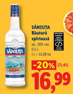 Lidl Săniuța băutură spirtosă Ofertă