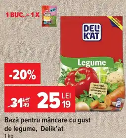 Carrefour Delik'at baza pentru mâncare cu gust de legume Ofertă