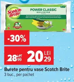 Carrefour Scotch Brite burete pentru vase Ofertă