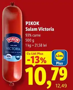 Lidl Pikok salam victoria Ofertă