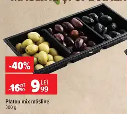 Carrefour Platou mix măsline Ofertă