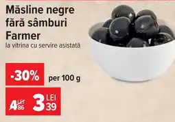 Carrefour Farmer măsline negre Ofertă