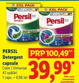 Lidl Persil detergent capsule Ofertă