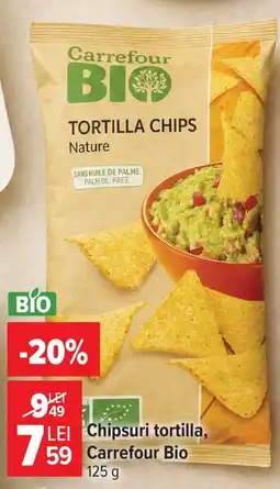 Carrefour Carrefour Bio tortilla chips Ofertă