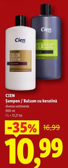 Cien șampon / balsam cu keratină