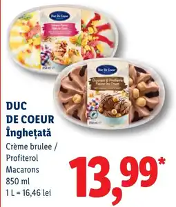 Lidl Duc de coeur înghețată Ofertă