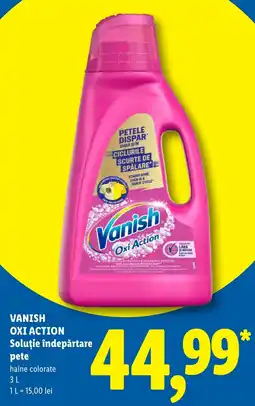 Lidl Vanish Oxi Action Ofertă