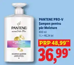 Lidl Pantene pro-v şampon pentru păr moisture Ofertă
