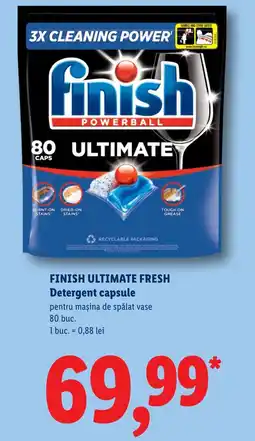 Lidl Finish ultimate fresh Ofertă