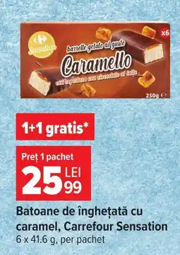 Carrefour Carrefour Sensation batoane de înghețată Ofertă