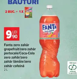 Carrefour Fanta zero zahăr Ofertă