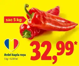 Lidl Ardei kapia roșu Ofertă