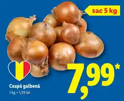 Lidl Ceapă galbenă Ofertă