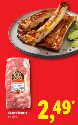 Lidl Agroline coaste de porc Ofertă