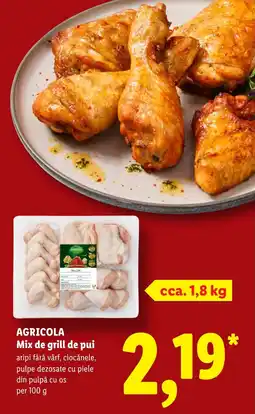 Lidl Agricola mix de grill de pui Ofertă