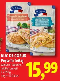 Lidl Duc De Coeur Pește în foitaj Ofertă