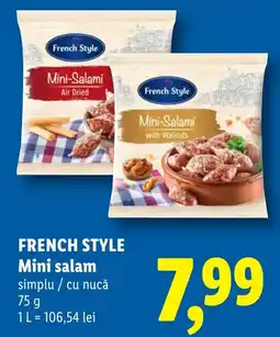 Lidl French Style Mini salam Ofertă