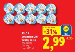 Lidl Pilos smântână uht pentru cafea Ofertă