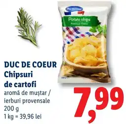Lidl Duc de coeur chipsuri de cartof Ofertă