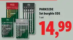 Lidl Parkside set burghie sds Ofertă