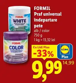Lidl Formil praf universal îndepartare pete Ofertă
