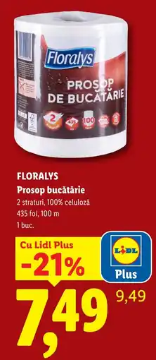 Lidl Floralys prosop bucătărie Ofertă