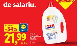 Lidl Formil detergent lichid marseille Ofertă