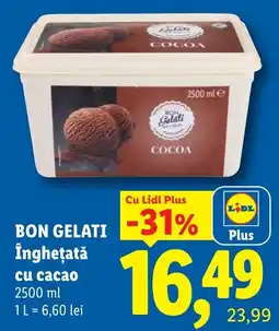 Lidl Bon gelati înghețată cu cacao Ofertă