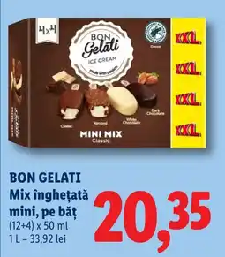 Lidl Bon gelati mix înghețată mini Ofertă
