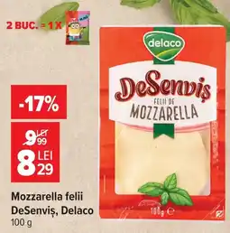 Carrefour Desenviș mozzarella Ofertă