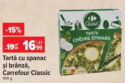 Carrefour Carrefour Classic Tartă Ofertă