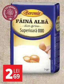 Carrefour Boromir făină albă Ofertă