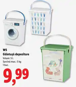 Lidl W5 Găletușă depozitare Ofertă
