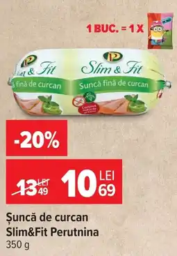 Carrefour Slim&Fit șuncă de curcan Ofertă