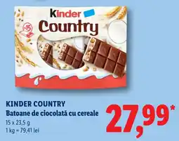 Lidl Kinder Country Ofertă